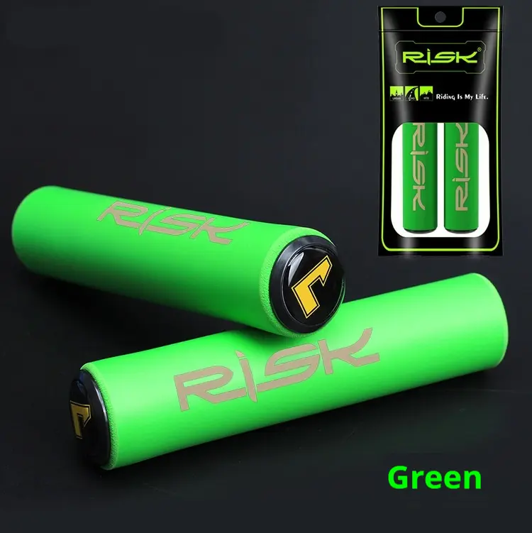 Shock-absorbing Sponge Handlebar Grips For Bicycles