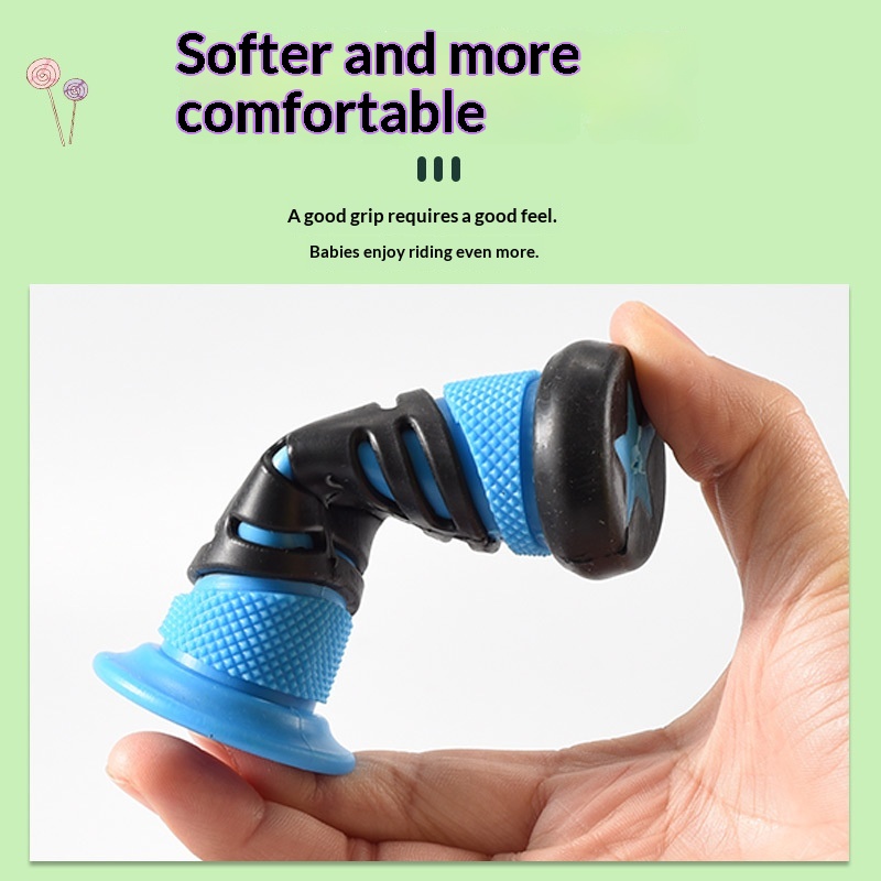 Kids Bicycle Handlebar Grips Scooter And Balance Bike Handlebar Covers And Handlebar Accessory Sets