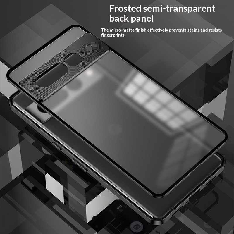 Compatible With Google Metal-frame Matte Protective Case
