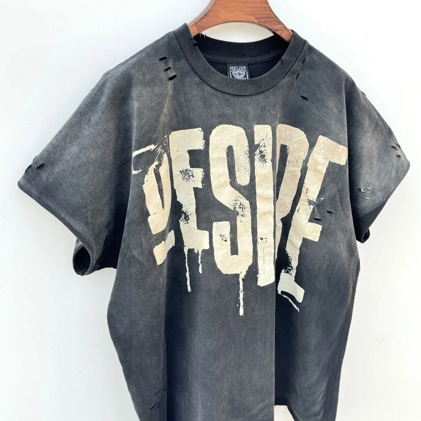 Punk Art Pattern Crewneck Short-sleeve Pullover