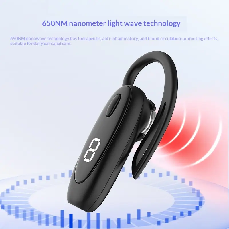 Ear-mounted Ear Canal Laser Irradiation Device
