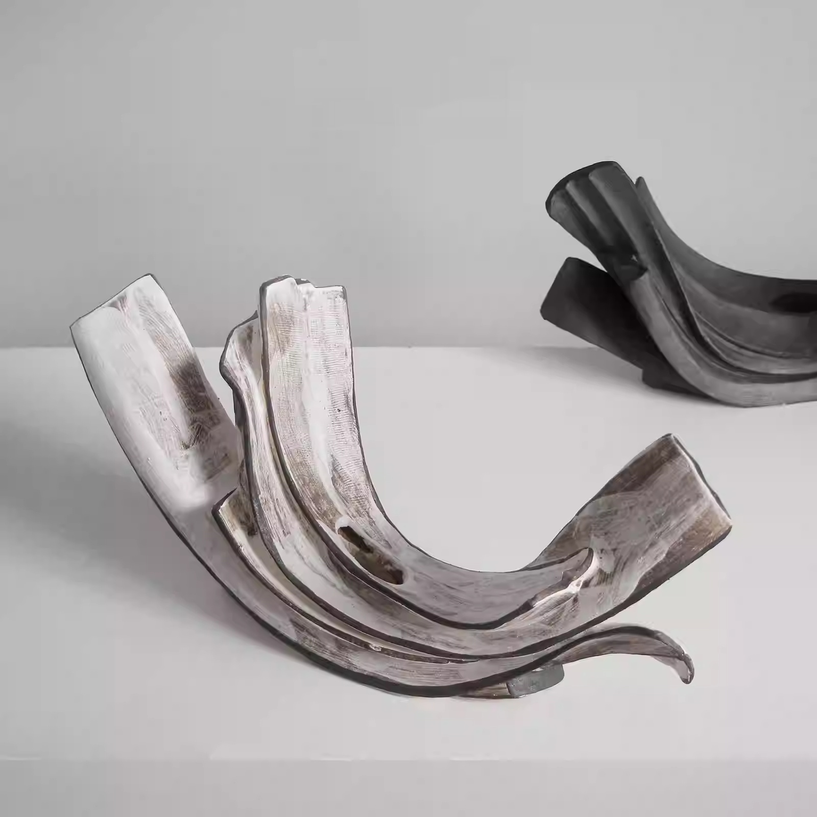 Exhibition Hall Hotel Display Living Room TV Cabinet Wabi-sabi Art Ceramic Decorations