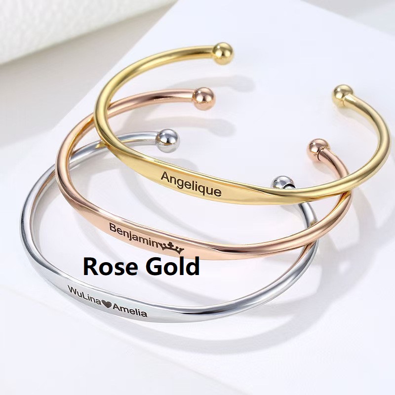 Personalized DIY Family Name Inscription Bracelet