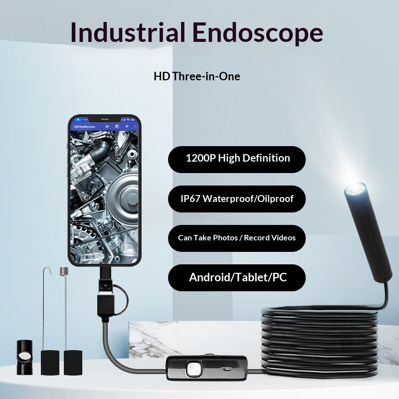 Industrial Endoscope High-definition Camera For Automotive Repair