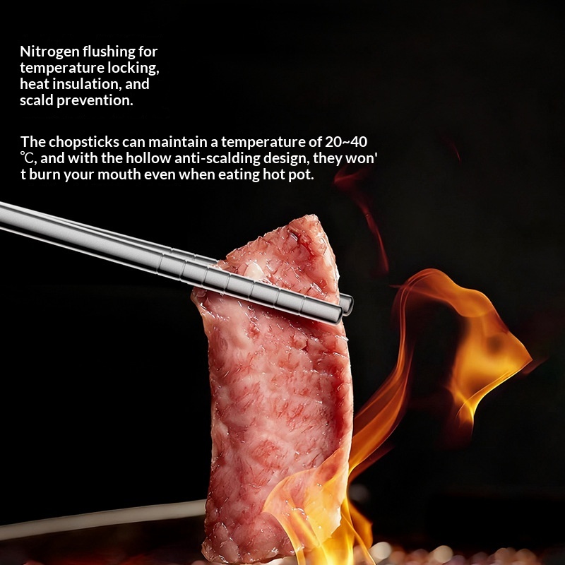 Pure Titanium Chopsticks For Home Useluxury On A Budget