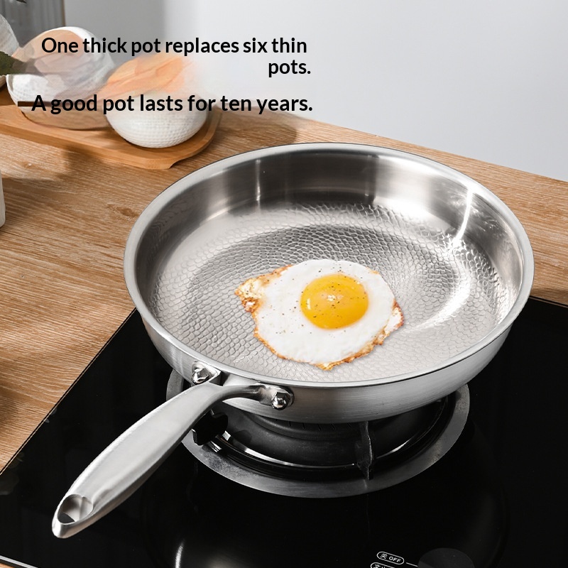 High-end Titanium Non-stick Pan For Home Use
