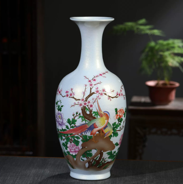 Ceramic Crystal-Glazed Vase, picture 2 of 5