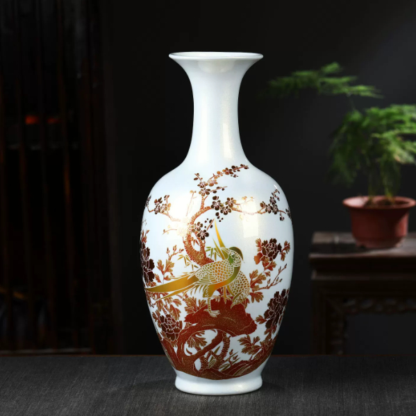 Ceramic Crystal-Glazed Vase, picture 3 of 5