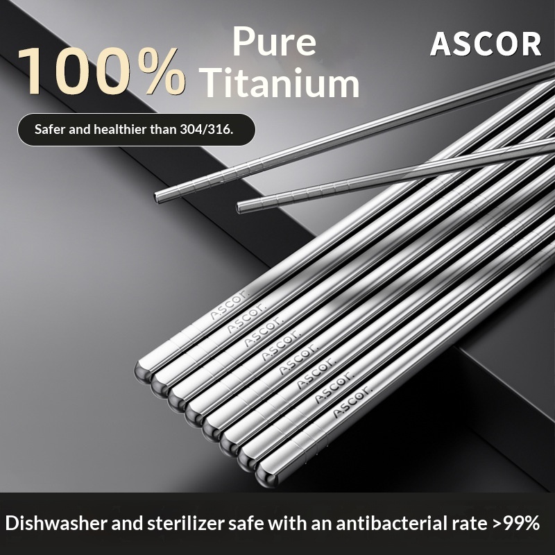 Pure Titanium Chopsticks For Home Useluxury On A Budget