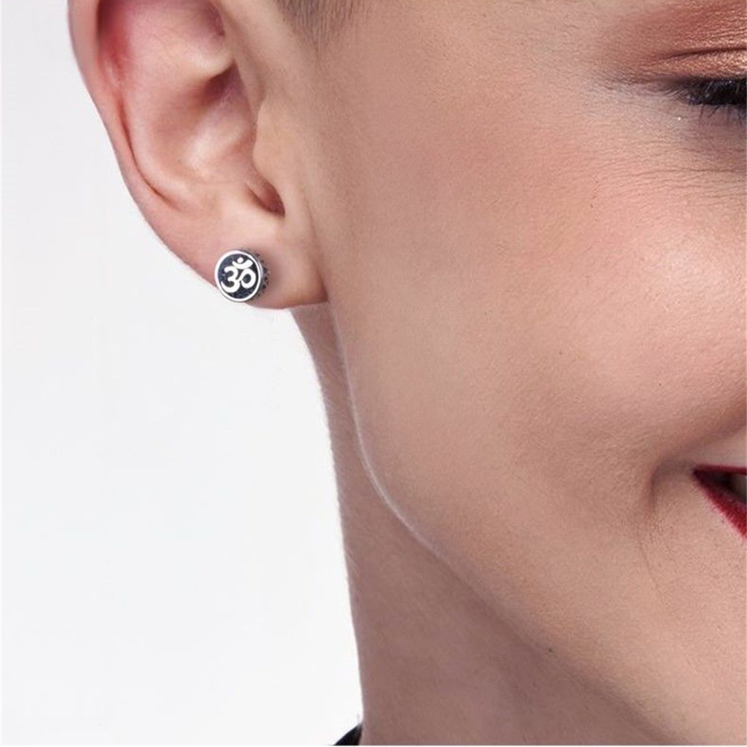 Eight Auspiciousness Of Retro Sanskrit Earrings