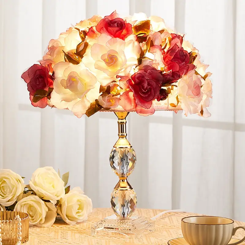 Romantic Crystal Rose Lantern Instagrammable Nordic Light-Luxury Modern Minimalist Style