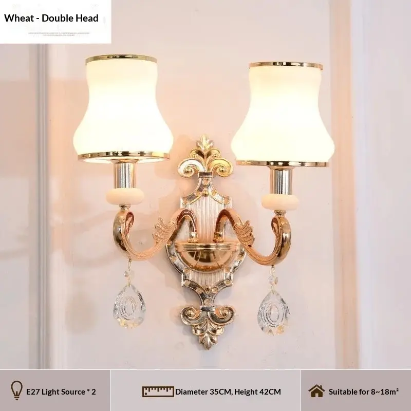 European-style Zinc Alloy Wall Lamp Dining Roomliving Room