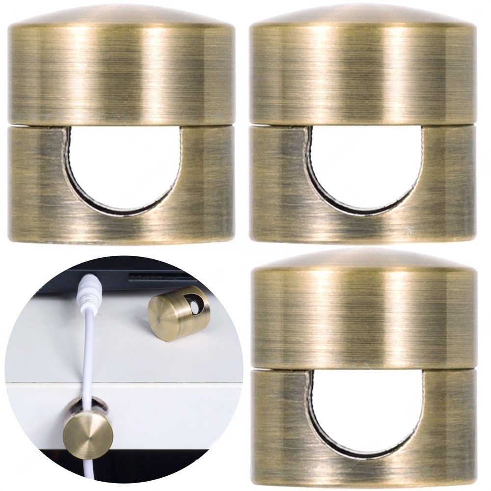 Metal Aluminum Wire Clamp Power Cord Holder Tool Accessory