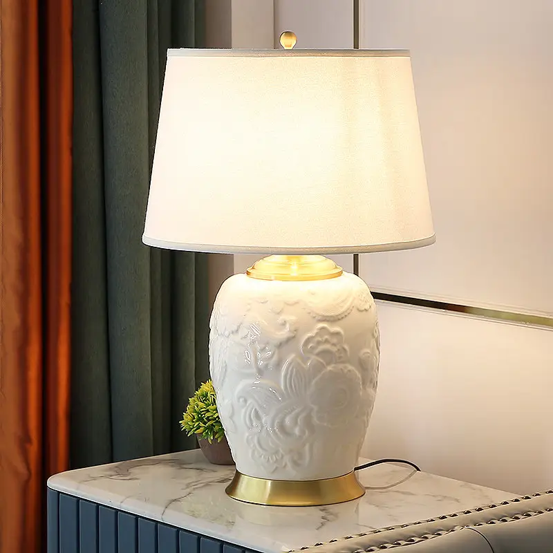 All-copper Ceramic Table Lamp