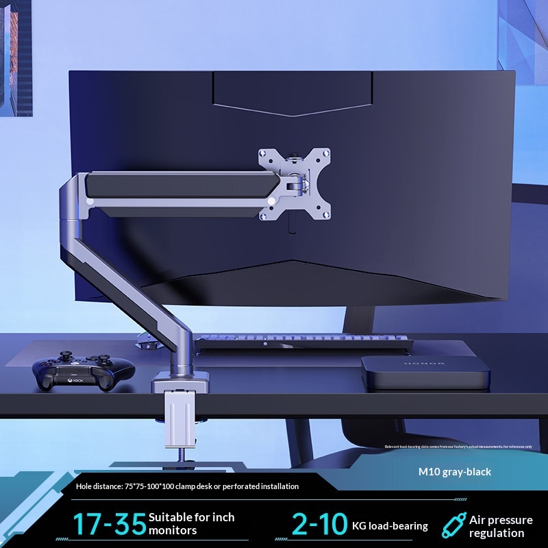 Monitor Computer Stand With Mechanical Arm And Desktop Rotation