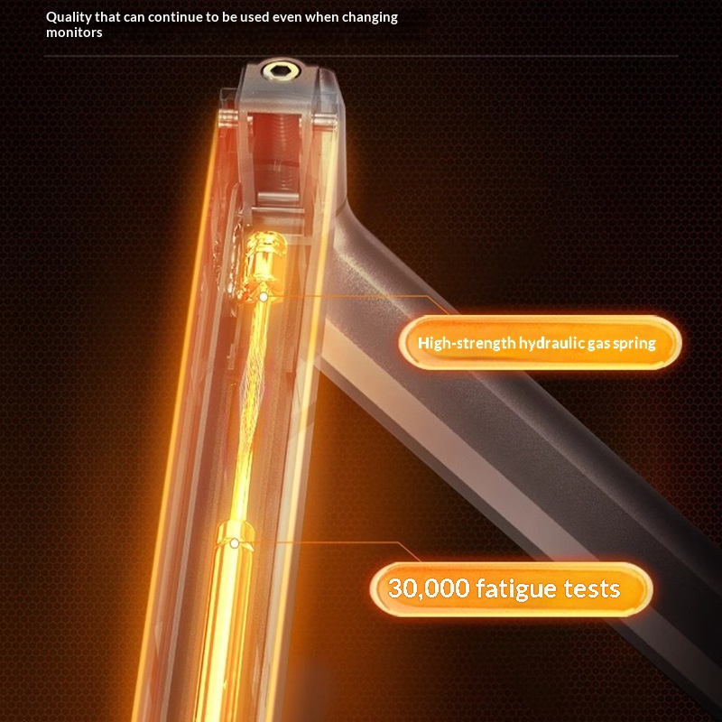 Monitor Computer Stand With Mechanical Arm And Desktop Rotation
