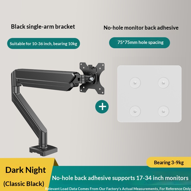 Monitor Computer Stand With Mechanical Arm And Desktop Rotation