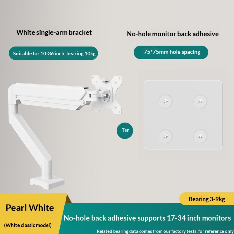 Monitor Computer Stand With Mechanical Arm And Desktop Rotation