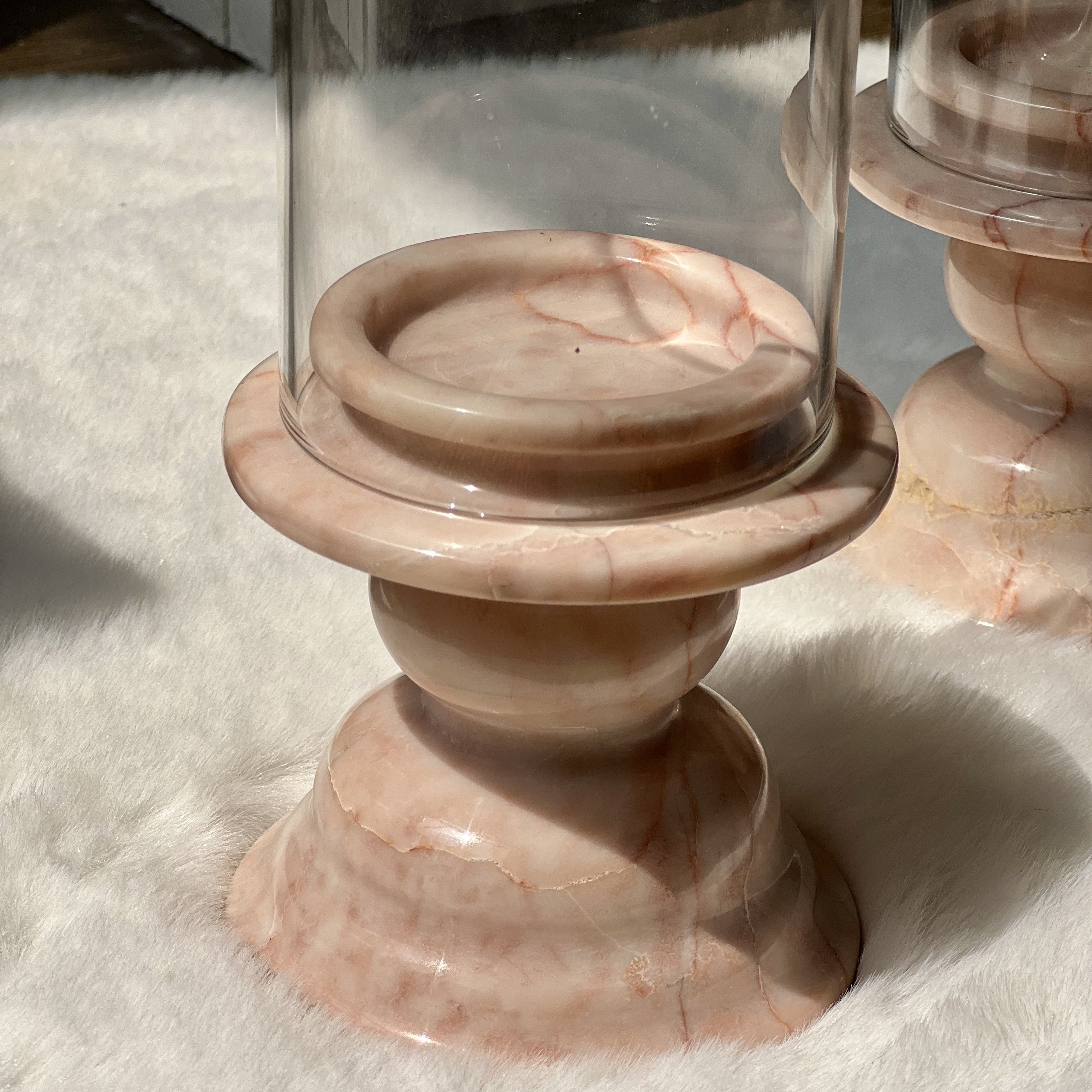 Modern Minimalist Marble Candle Holder Decor, picture 4 of 4