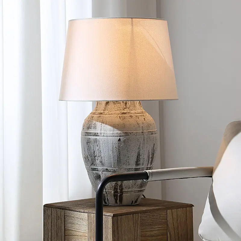 Ceramic Jar Art Wabi-Sabi Designer Living Room