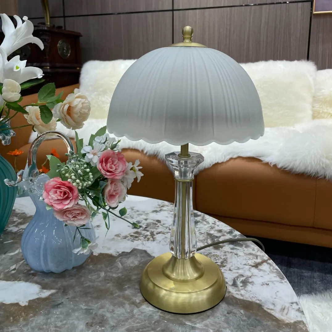 All-Copper Bedside Modern Minimalist Dimmable Eye-Care Ceramic