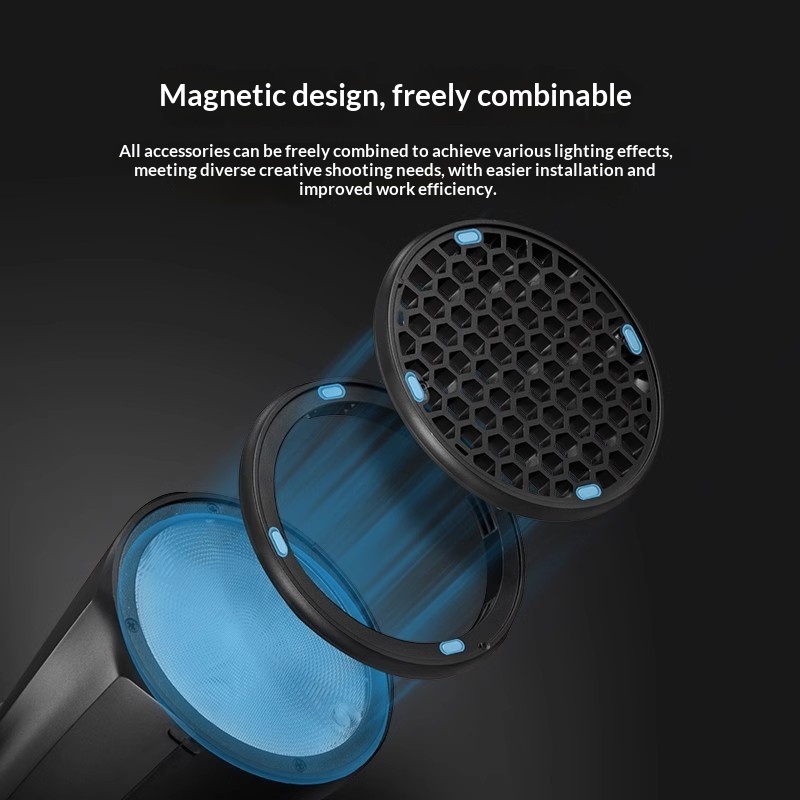 NEEWER CRM2 Magnetic Flashlight Light Attachment