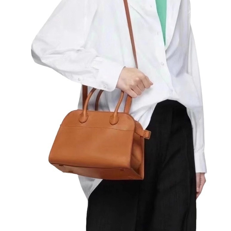 Womens Commuter Tote Bag In Textured Suede