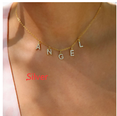 DIY Personalized Necklace With Zircon Letter Necklace