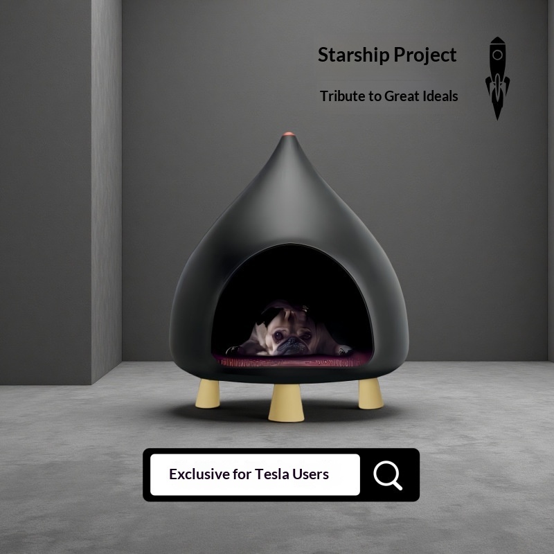 Enclosed Cat Bed All-season Pet Nest - imagen 1