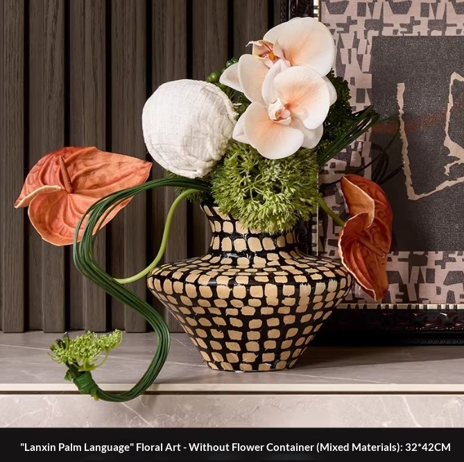Ceramic Flower Vase, Style A, picture 4 of 6