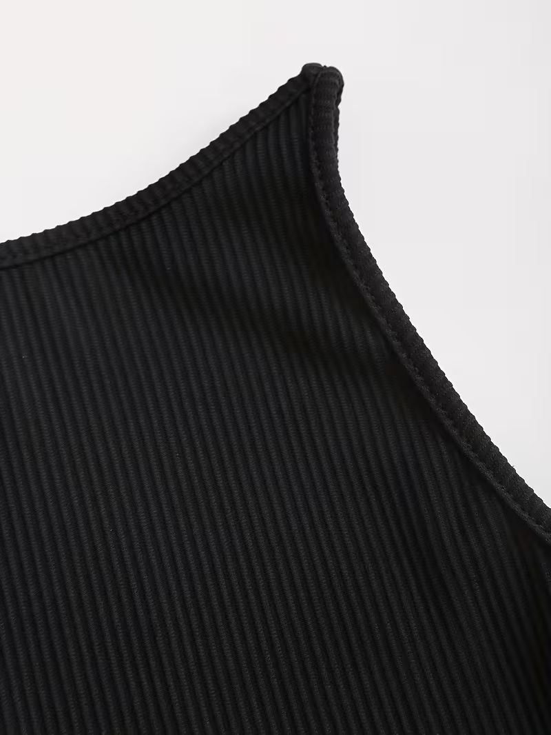 Stylish And Elegant Sleeveless Womens Pleated A-line Dress With A Gradient Hem