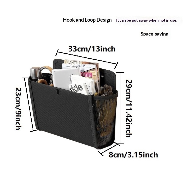 Wall-Mounted Fabric Storage Organizer For RV Door Perfect For Tidying Up Small Items In Your RV