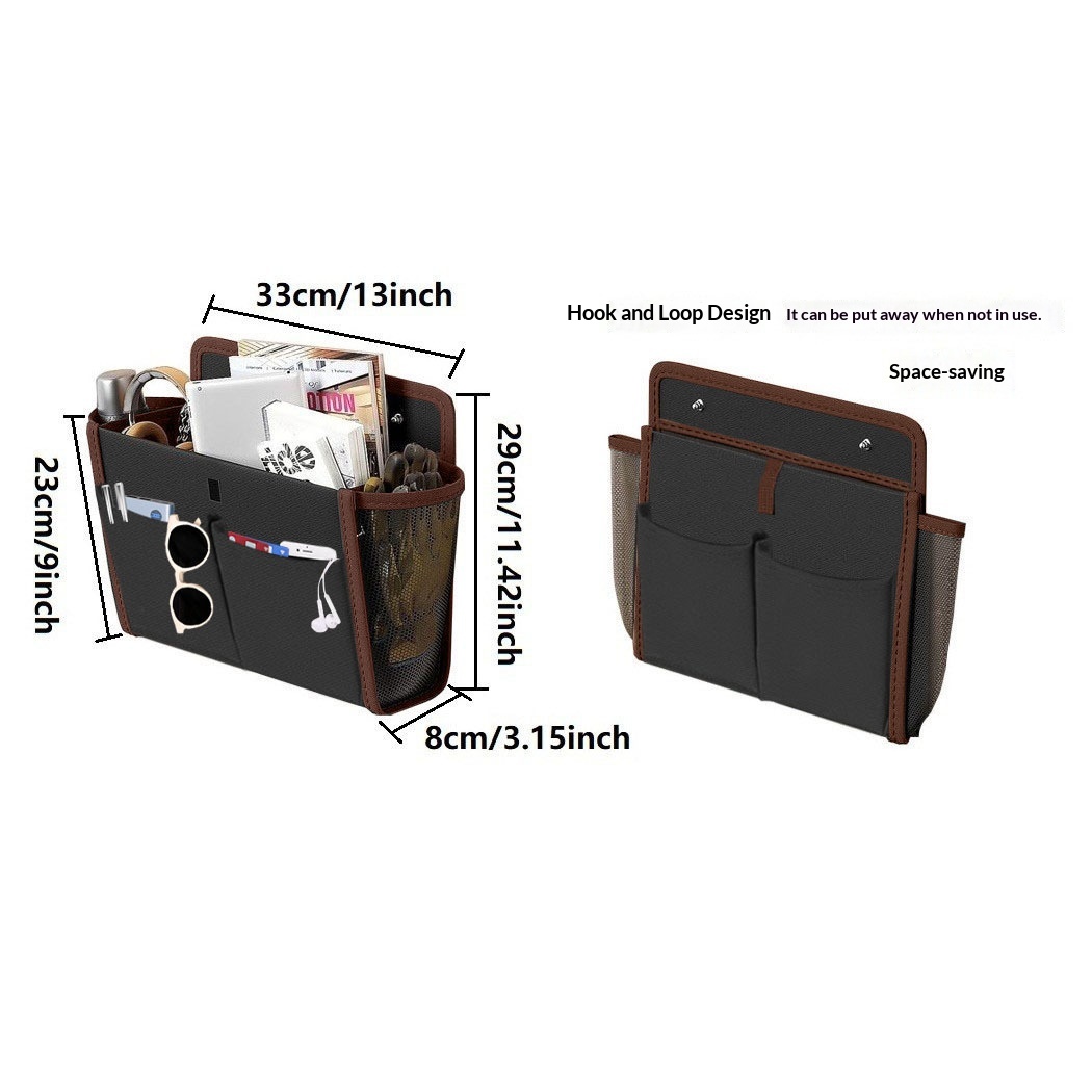 Wall-Mounted Fabric Storage Organizer For RV Door Perfect For Tidying Up Small Items In Your RV