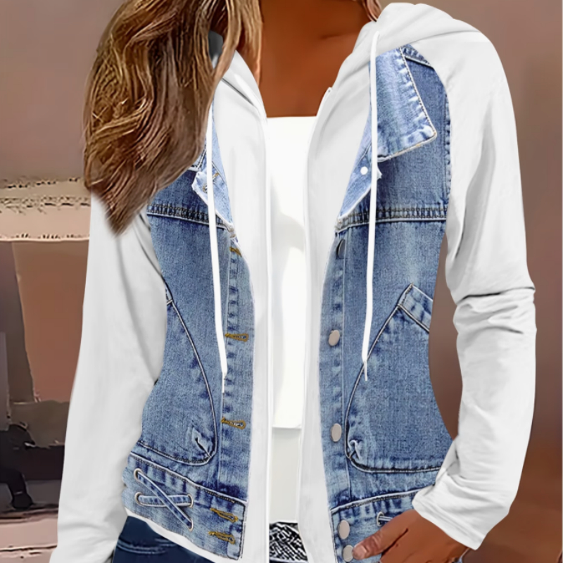 Womens Long-sleeve Hooded Jacket