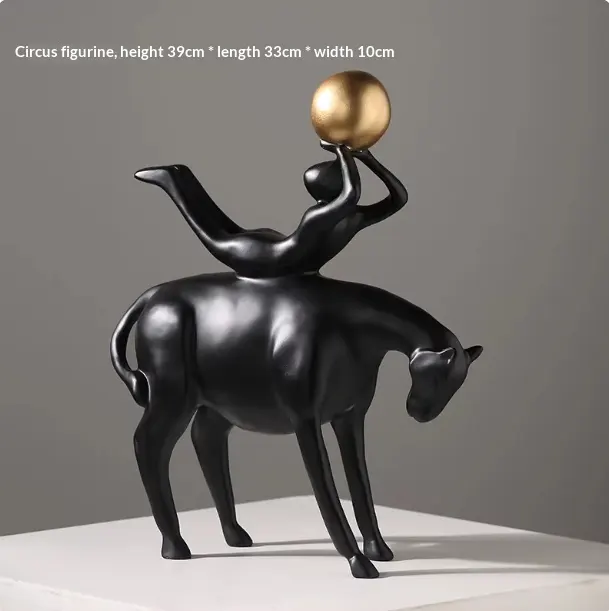 Modern Home Decor Ornaments Light-luxury Art Pieces for
