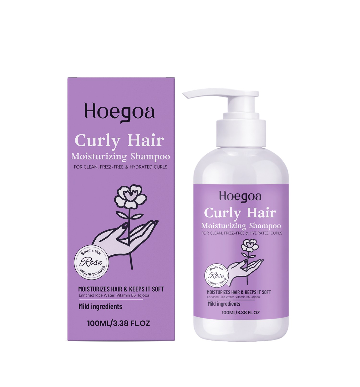 Moisturizing Curly Hair Shampoo