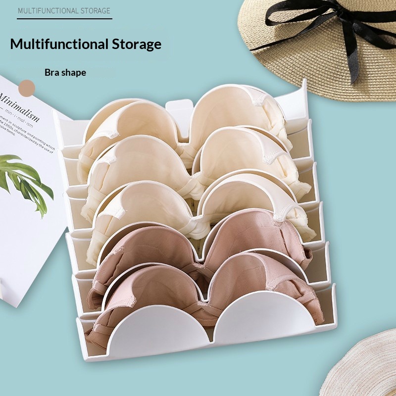 Underwear Storage Box Home Bra Organizer With Compartments