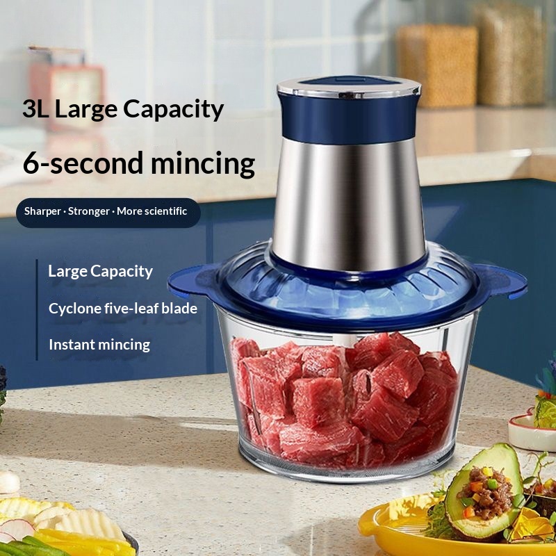 Stainless Steel Multi-functional Electric Meat Grinder For Home Use
