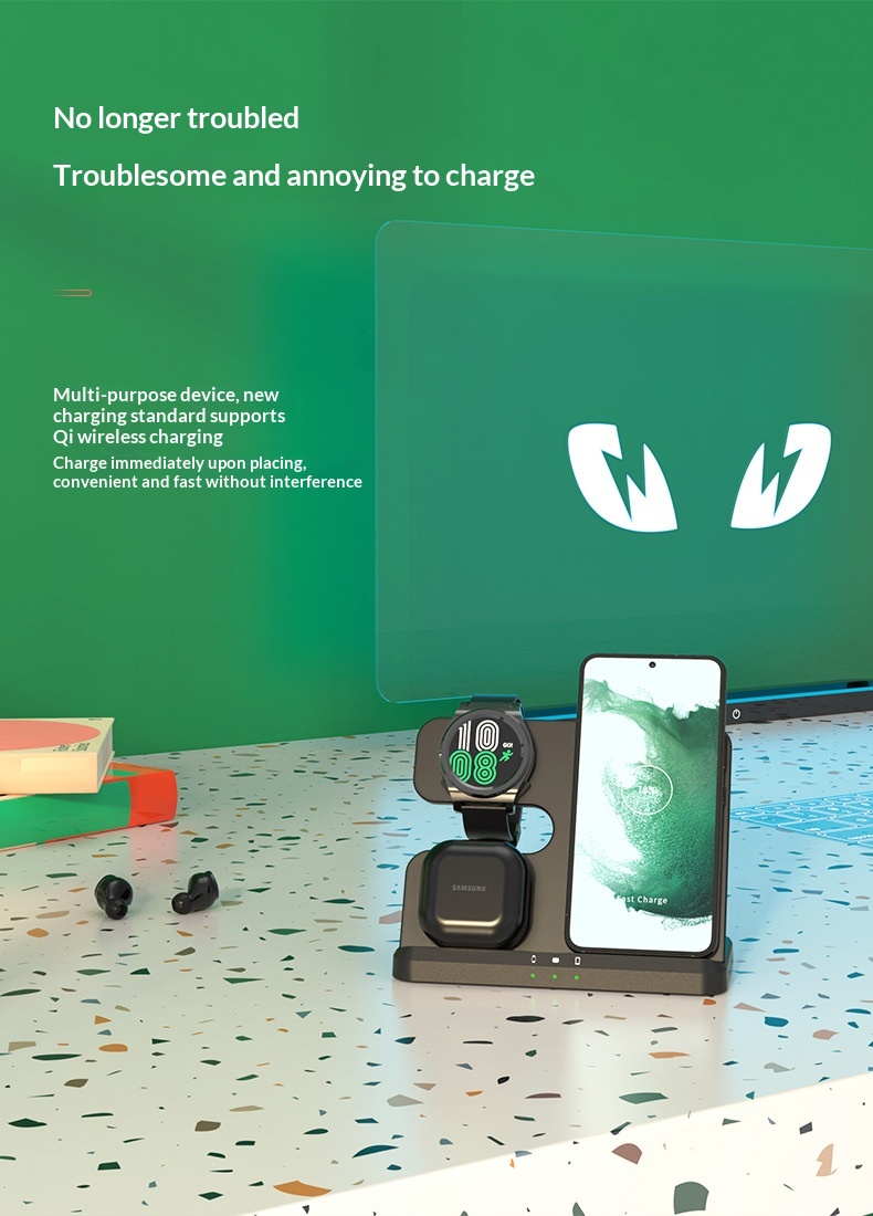 3-in-1 Wireless Charger With Multi-function Stand Ec001d15 F0f4 402e A90f 0fce3075c54b Trans