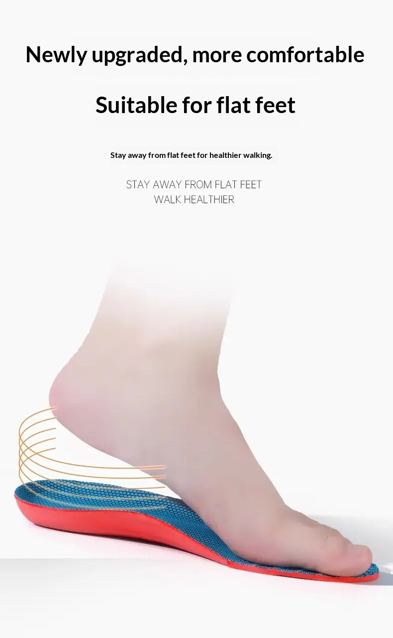 Sports Insole Shock-absorbing Soft Elastic