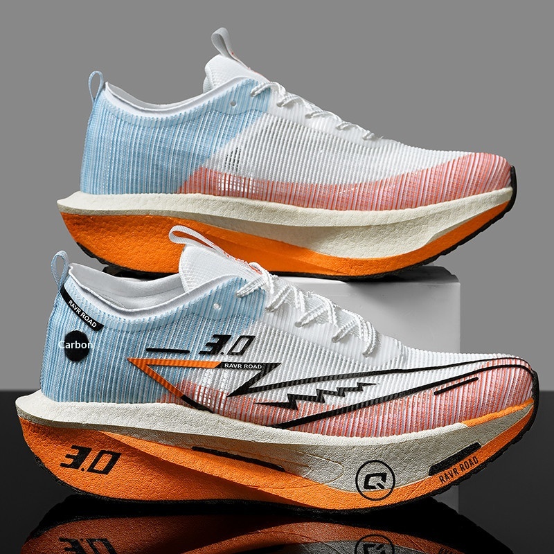 Carbon-Plate Popcorn Couples Sneakers Professional Marathon