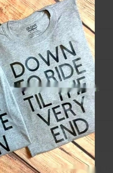 Stylish English Letter Crew Neck Short-Sleeve Couple T-Shirts