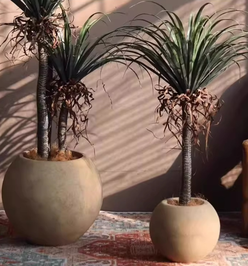 Plant Landing Round Large Flower Pot Decorative Vase