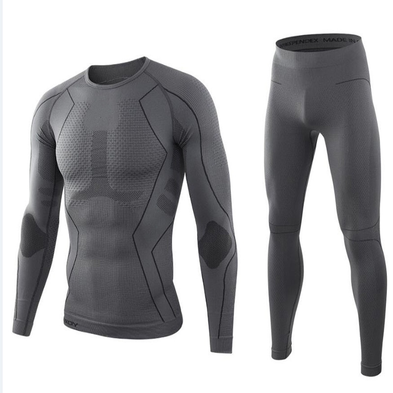 Mens Thermal Underwear Top And Pants Set
