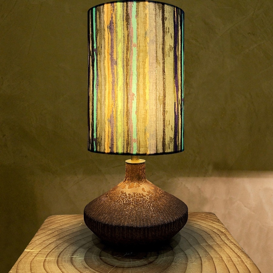 Round-bottom Fabric Table Lamp A Vintage-inspired Ambient Light For The Bedroom