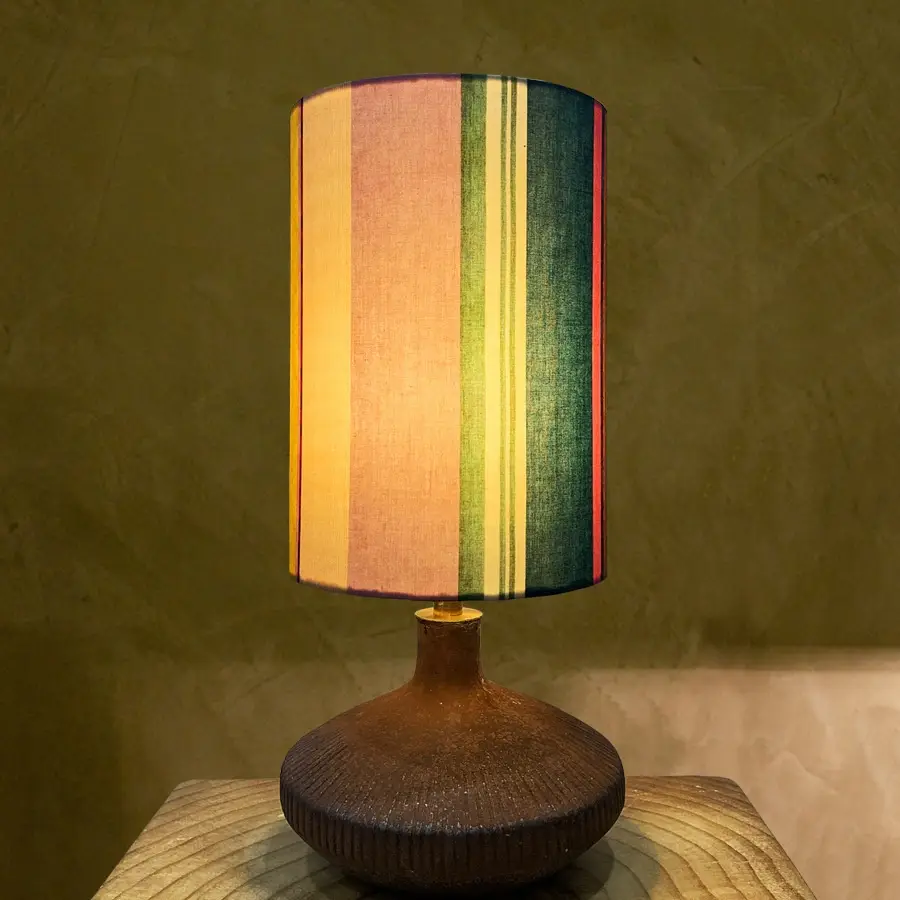 Round-bottom Fabric Table Lamp A Vintage-inspired Ambient Light For The Bedroom