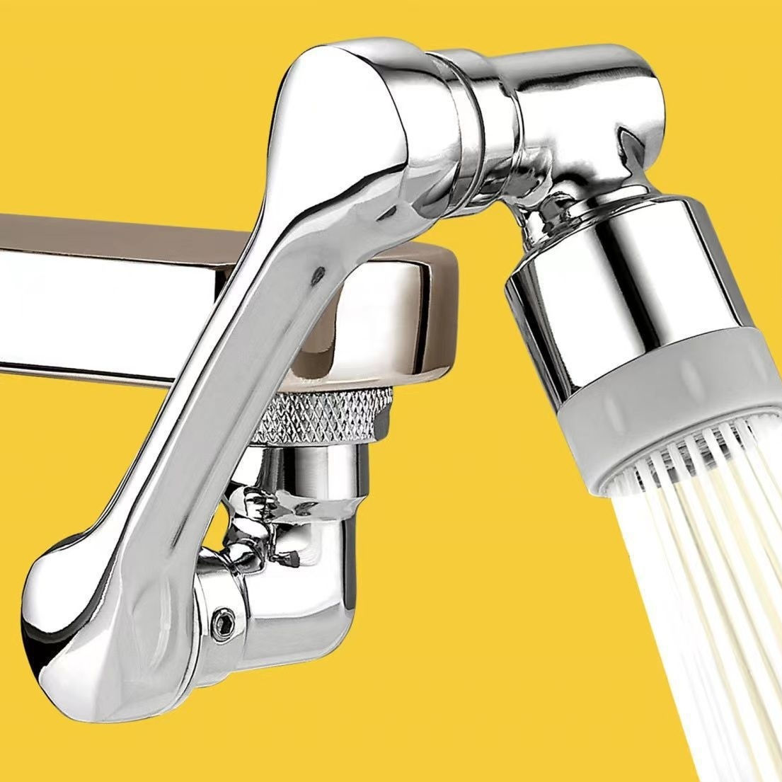 All-copper Mechanical Arm With A Rotatable, Extendable Universal Faucet