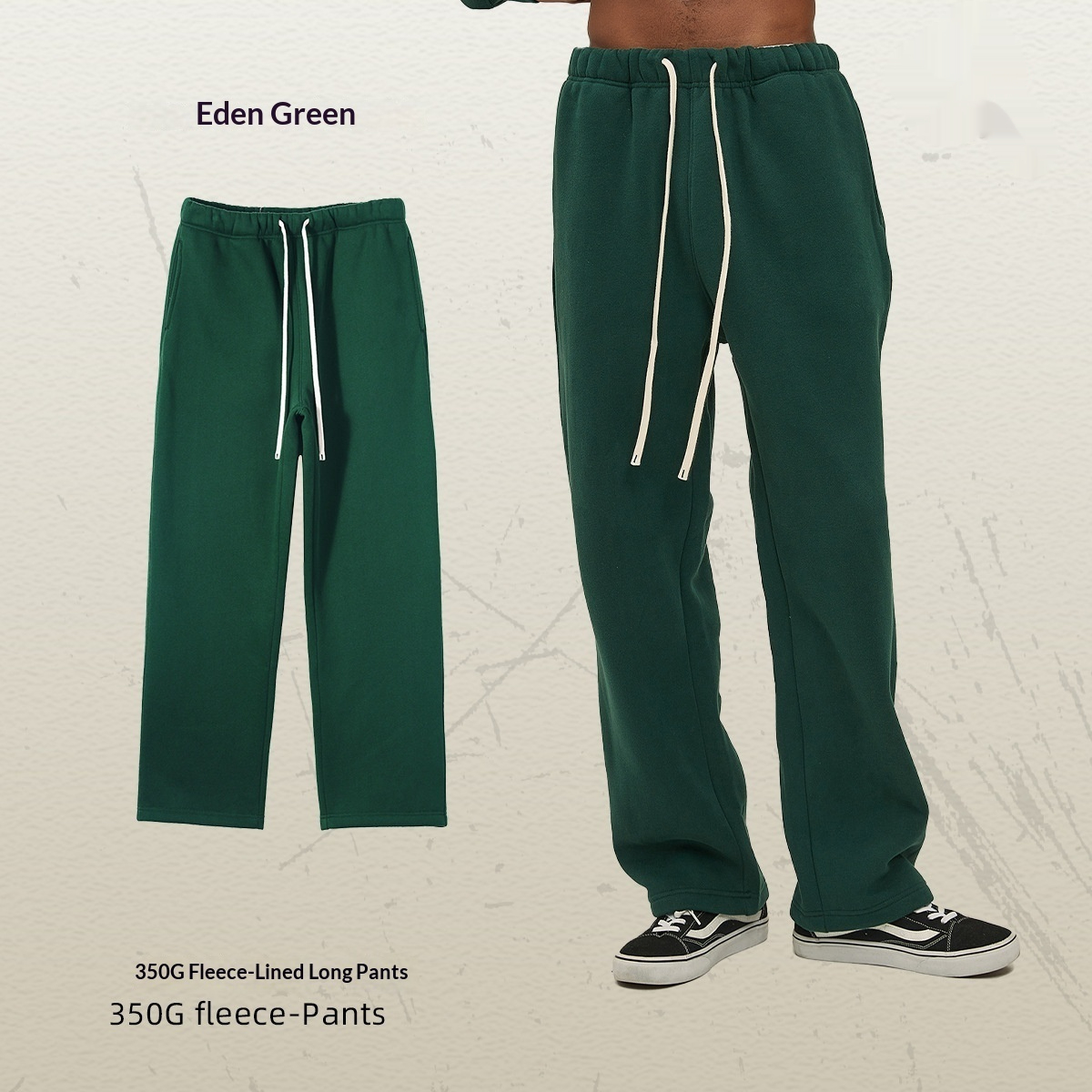 Mens Loose-Fit Fleece Lined Sweatpants