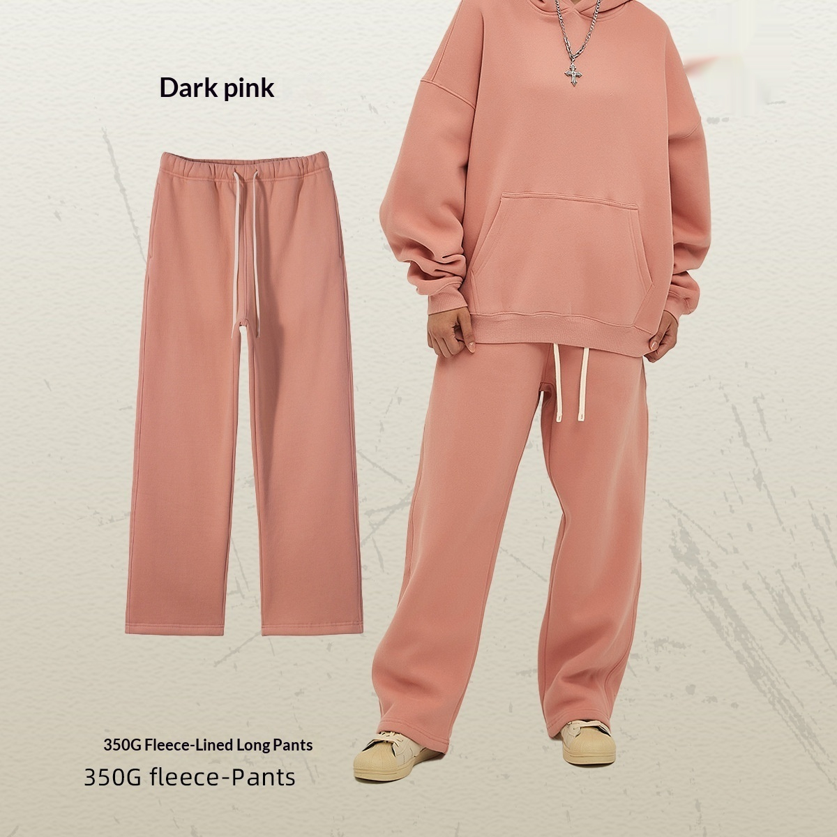 Mens Loose-Fit Fleece Lined Sweatpants