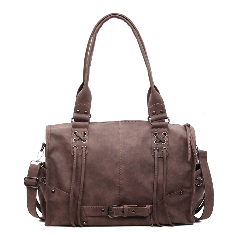 Korean-style Vintage Tote Shoulder Bag